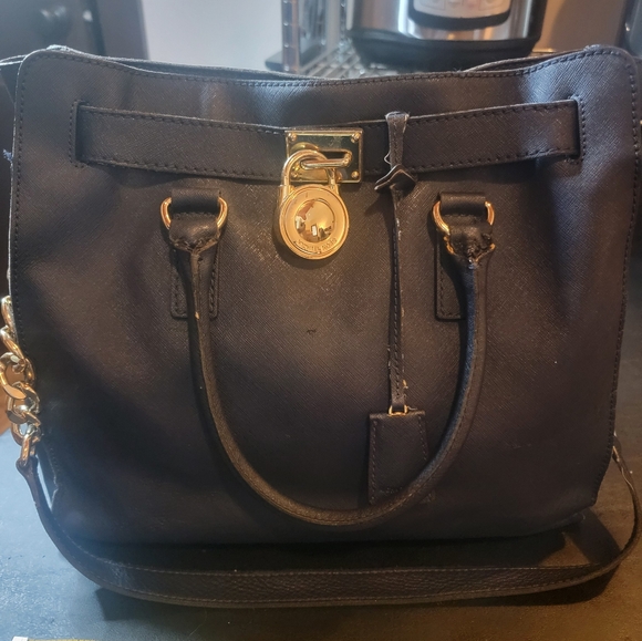 Michael Kors Nave Blue Bag - Picture 2 of 16